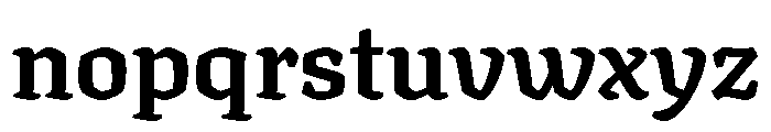 Texturina 18pt Bold Font LOWERCASE