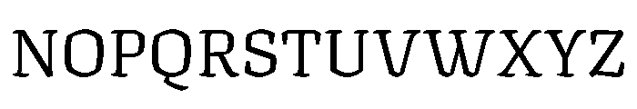 Texturina 18pt Light Font UPPERCASE