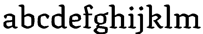 Texturina 18pt Medium FONT