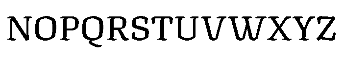 Texturina 18pt Regular Font UPPERCASE