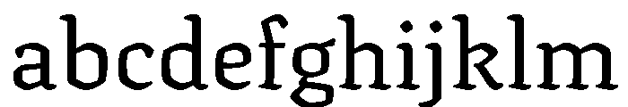 Texturina 18pt Regular FONT