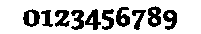 Texturina 28pt Black Font OTHER CHARS
