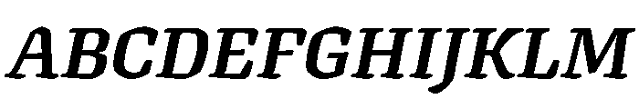 Texturina 28pt ExtraBold Italic Font UPPERCASE