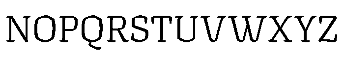 Texturina 28pt ExtraLight Font UPPERCASE