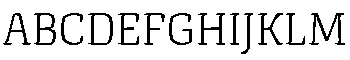 Texturina 28pt Thin Font UPPERCASE