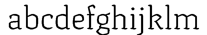 Texturina 28pt Thin FONT