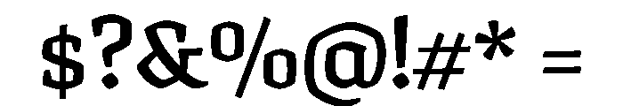 Texturina 48pt Bold Font OTHER CHARS