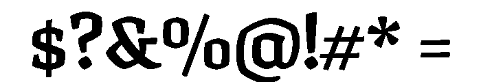Texturina 48pt ExtraBold Font OTHER CHARS