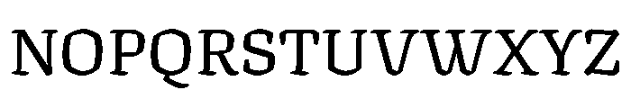 Texturina 48pt Medium Font UPPERCASE
