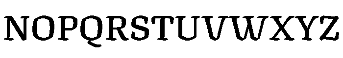 Texturina 48pt SemiBold Font UPPERCASE