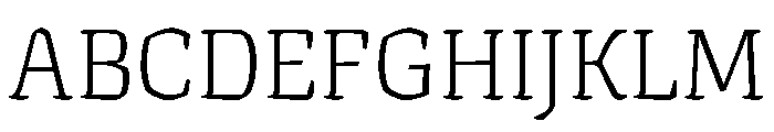 Texturina 60pt Thin Font UPPERCASE