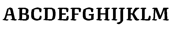 Texturina Bold Font UPPERCASE