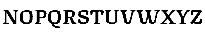 Texturina Bold Font UPPERCASE