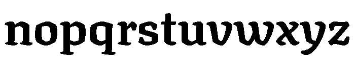 Texturina Bold Font LOWERCASE