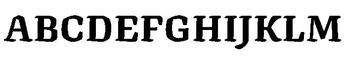 Texturina ExtraBold Font UPPERCASE