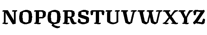Texturina ExtraBold Font UPPERCASE