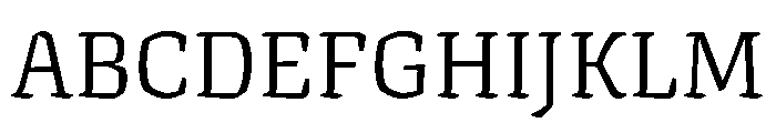Texturina ExtraLight Font UPPERCASE