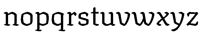Texturina Light Font LOWERCASE