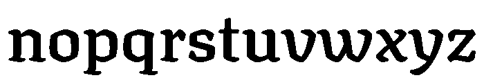 Texturina SemiBold Font LOWERCASE
