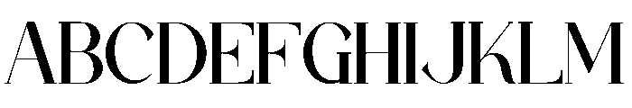 TECHA Regular Font UPPERCASE