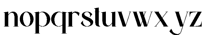 TECHA Regular Font LOWERCASE