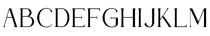 TEROKA-Regular Font UPPERCASE