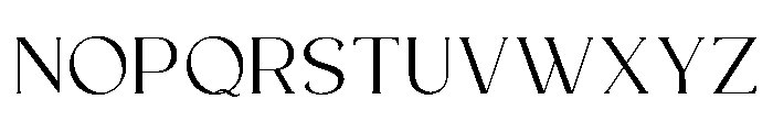 TEROKA-Regular Font UPPERCASE