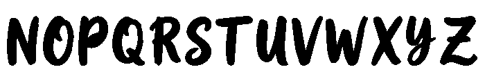 TESSA Regular Font UPPERCASE
