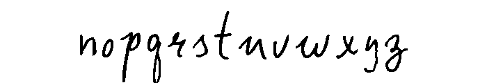 Tea Secrets Regular Font LOWERCASE