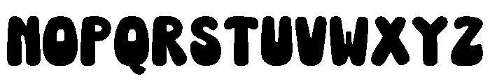 Teach Vibes Regular Font UPPERCASE
