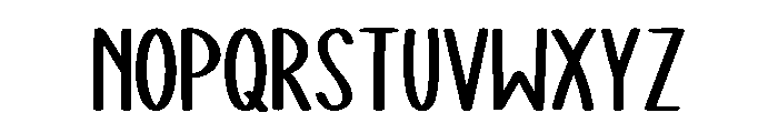 Teacher Elevation Regular Font LOWERCASE