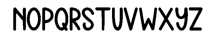 Teacher Empower Regular Font UPPERCASE