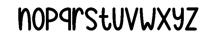 Teacher Empower Regular Font LOWERCASE