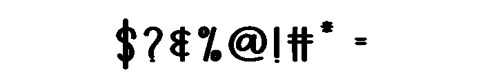 Teacher Handsome Font OTHER CHARS