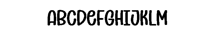 Teacher Handsome Font UPPERCASE