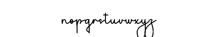 Teacher Manager Font LOWERCASE