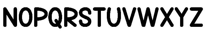 Teacher Quality Font UPPERCASE