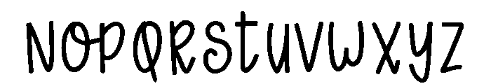 Teacher Treats Regular Font UPPERCASE