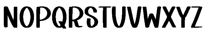 Teacher Witch Font UPPERCASE