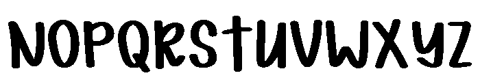 Teachers Birthday Regular Font UPPERCASE