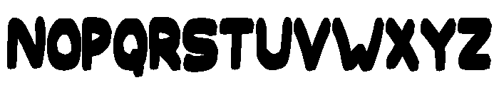 Teachers Brush Regular Font LOWERCASE