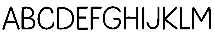 Teachers Ver2 Font UPPERCASE