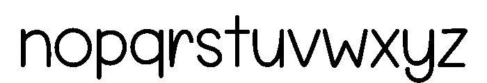 Teachers Ver2 Font LOWERCASE