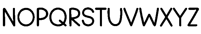 Teachers Ver3 Bold Font UPPERCASE