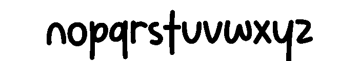 Teachs Students Font LOWERCASE