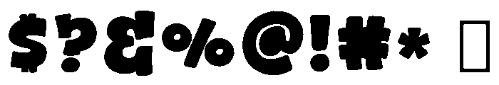 Teal leopard print 2 Font OTHER CHARS