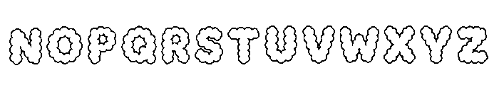 Teals Regular Font UPPERCASE