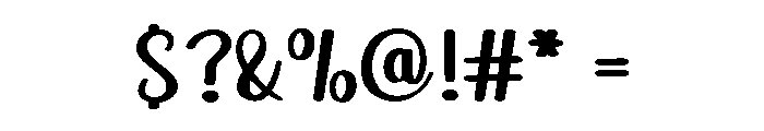 Team Baseball Font OTHER CHARS