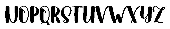 Team Baseball Font UPPERCASE