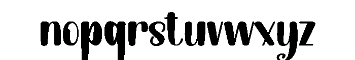 Team Baseball Font LOWERCASE